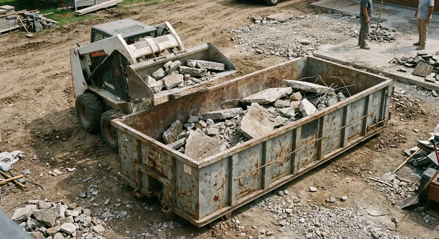 Heavy Concrete Patio Removal in Lancaster, PA