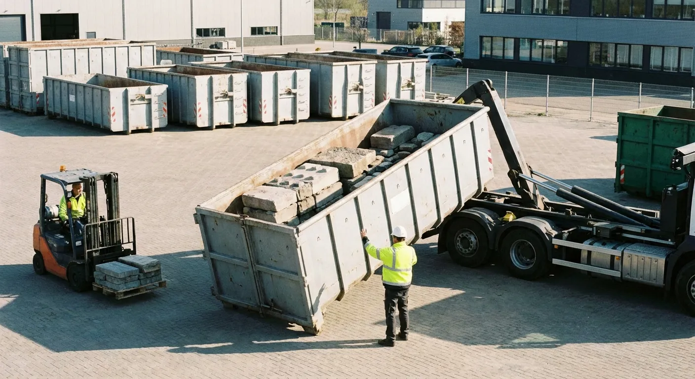 Heavy duty concrete dumpster specifications in Lancaster, PA