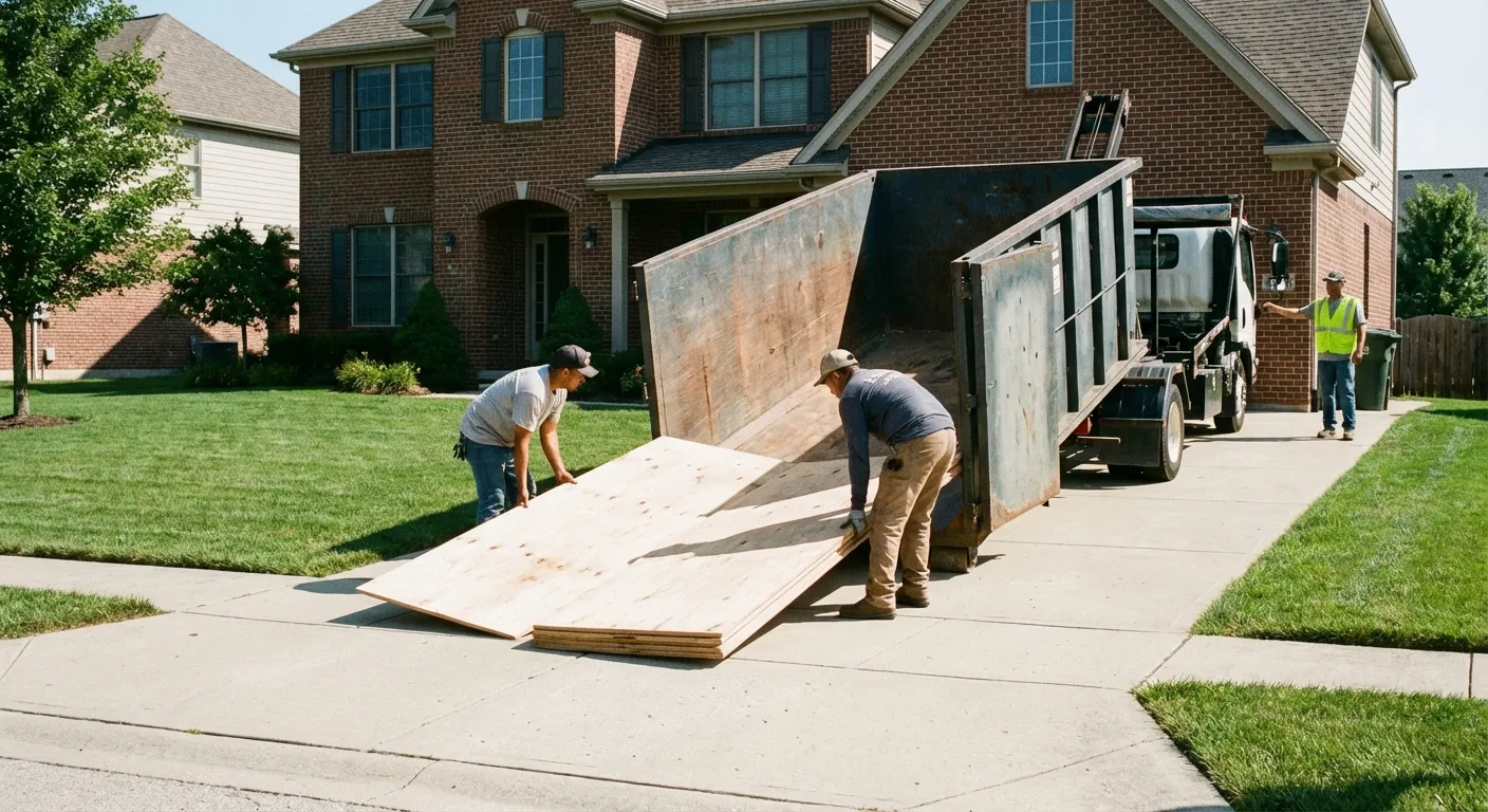 Red Rose Dumpster Rental safety standards visualization in Lancaster, PA