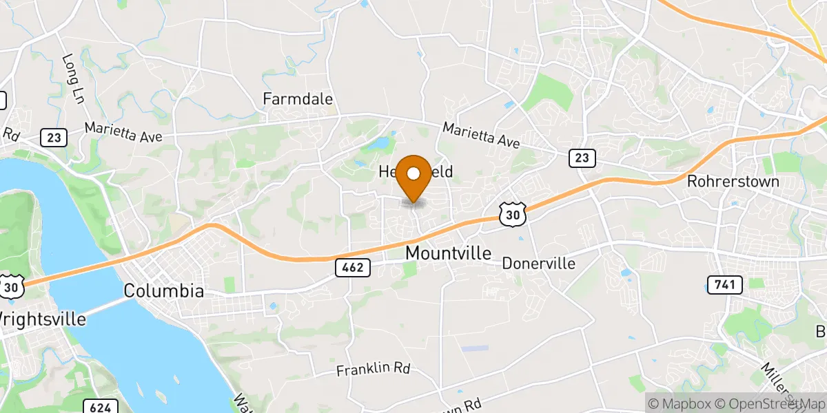 neighborhood map neighborhood map in Lancaster, PA